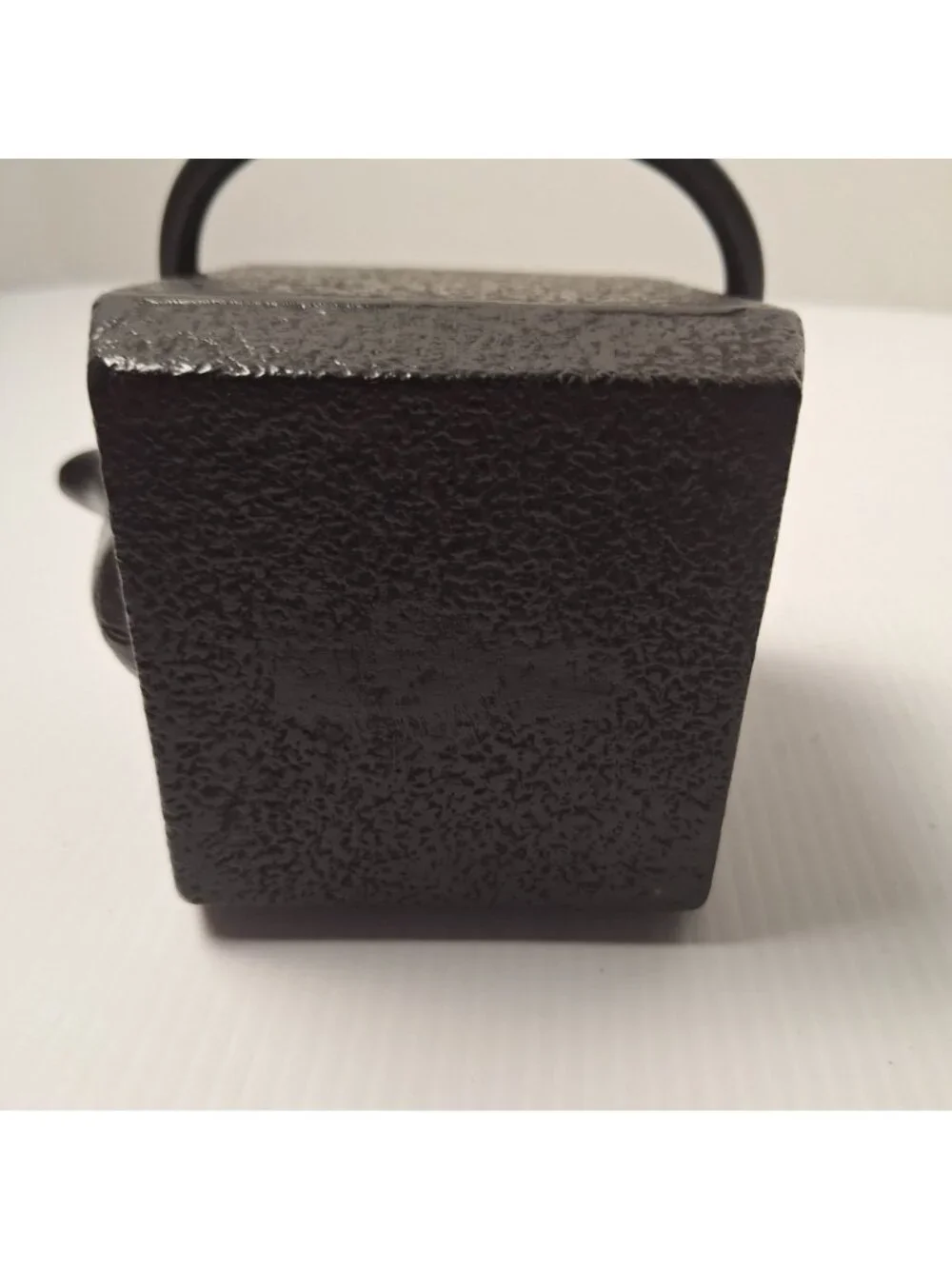 UNITY BRAND TETSUBIN SQUARE CUBE CAST IRON TEAPOT KETTLE MADE IN JAPAN VINTAGE
